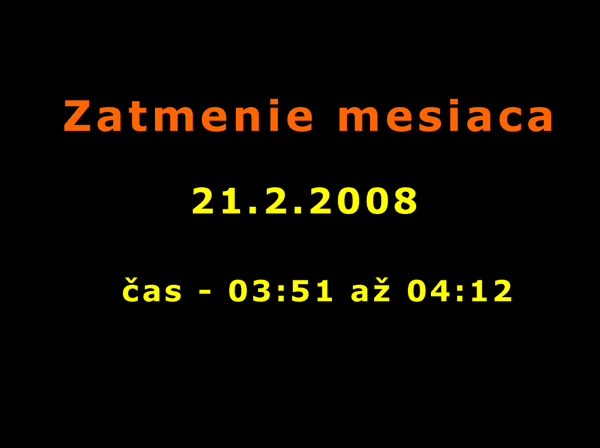 Zatmenie mesiaca